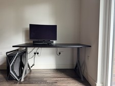 IKEA IDASEN Desk - Black Top