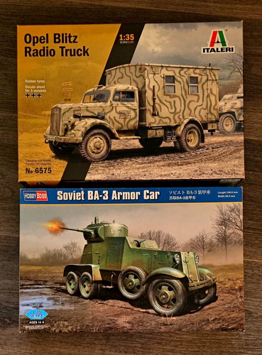 Italeri opel blitz radio - radio, truck