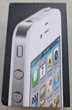 Official Genuine Apple iPhone 4 White 8gb Box Only With Inserts FAST UK POSTAGE