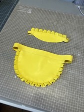 Am Statik Latex Maid Set Apron and Headband