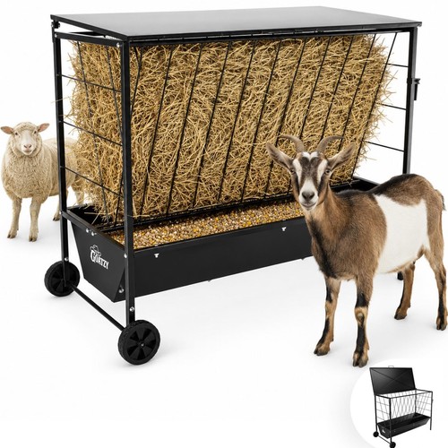 Large goat hay feeder - goat,