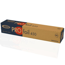 450mm Prowrap Kitchen Aluminium Tin Catering Foil Roll, 75 Metres, Food Wrap