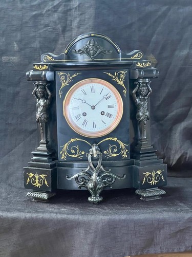 Antique french marble - , bronze