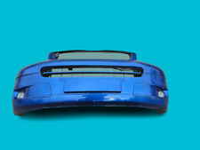 VW TRANSPORTER T5 2006 FRONT BUMPER WITH FOG LIGHTS IN BLUE LA5W 7H5807101