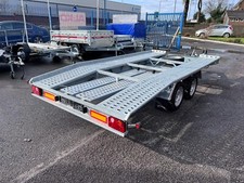 4m x 2m TRAILER 13.4ft x 6.6ft 2700kg CAR TRANSPORTER BEAVER TAIL