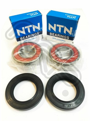 Front wheel bearing and - wheel,