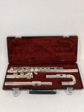 JUPITER Student Flute with Curved and Straight Headjoints in Case - PRE-OWNED