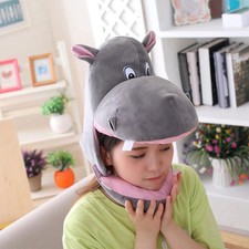 Cute Animal Plush Hat Hippo