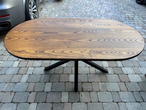 Walnut dining table people - dining, 4-6