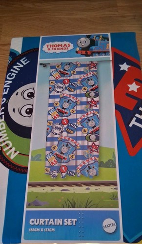 Thomas and friends curtain set - curtain,