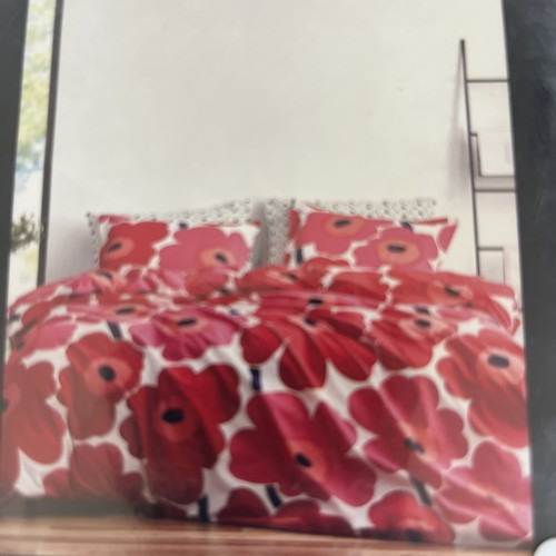 Marimekko unikko red black - unikko,