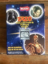 Tazo Collectors Force Pack Star Wars set 50 Tazos Still Attached Complete Ex Con