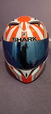 Shark Zarco Replica Motorcycle Helmet +++ FREE  Red/White/Blue S700Helmet 
