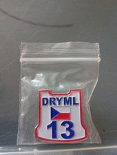 Lucas Dryml Speedway GP Race Bib Silver Speedway Badge