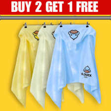 Kids Hooded Poncho Towel