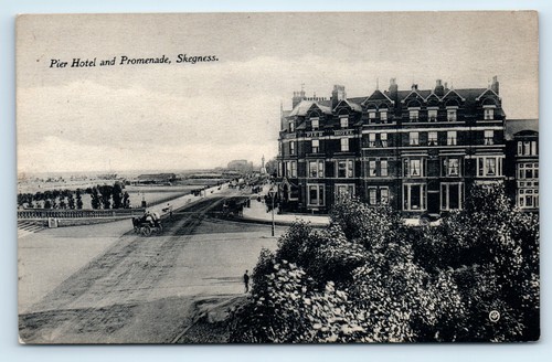 Postcard skegness pier hotel - pier,