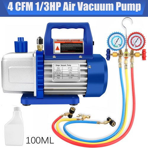 Cfm 3hp air - 1/3hp, pump