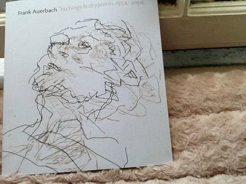 Frank auerbach etchings - etchings, &