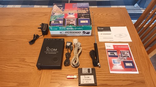 Icom pcr1000 wideband - icom,