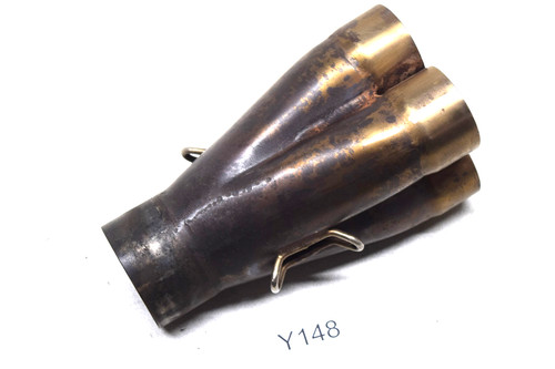 Akrapovic into header pipe - 4-into-1,