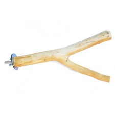 Natural forked hardwood parrot - natural,
