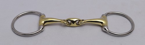 Eggbutt bit snaffle german - snaffle,