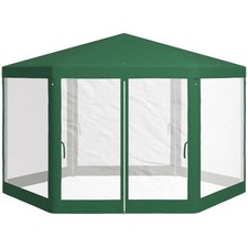 Tent Constructed with A Powder