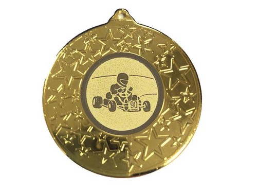 Karting medal with - medal,