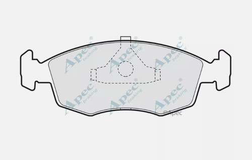 Brake pads set - brake, for