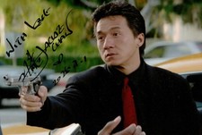 Jackie Chan Hand Signed 6x4