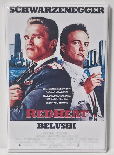 Red heat magnet - magnet, 2"x3"