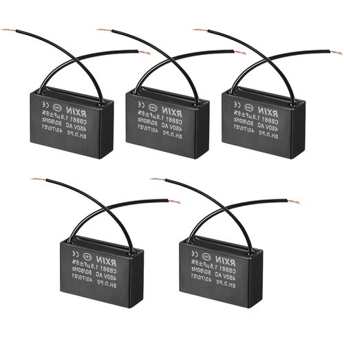 5uf 450v 2 wires - 5x, 1.5uf