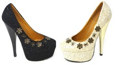 NEW LADIES WOMENS STILETTO