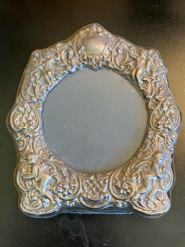 Antique sterling silver cherub - antique,
