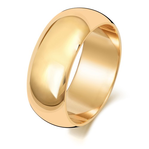 Wedding band ring - wedding, 18ct/9ct
