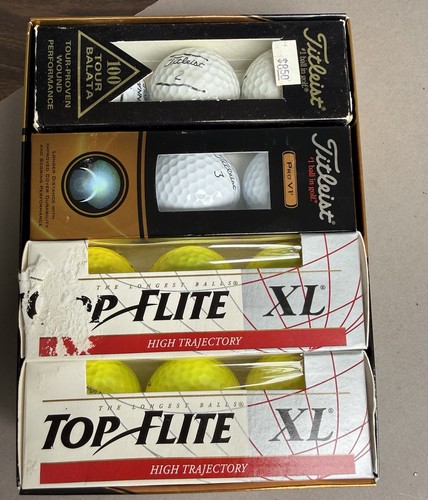 Lot new golf - new, balls