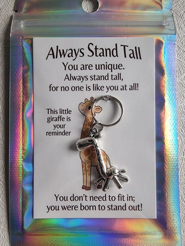 Always stand tall giraffe