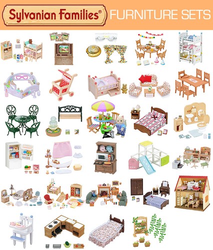 Sylvanian families furniture - families,