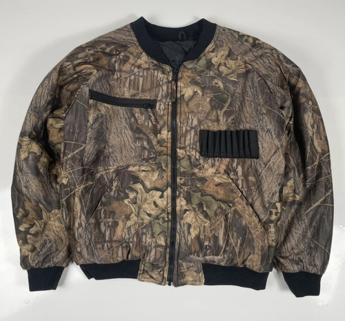 Real tree camo bomber - , field