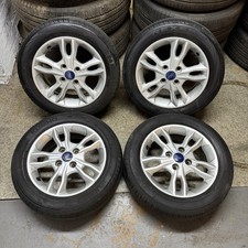 Ford Fiesta Zetec 15 Inch Alloy Wheel Mk7 2009 / 2017 Complete Set X4
