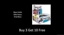 Topps UEFA Superstars 2022/23 - Base, Elite Focus & Final Boss Cards