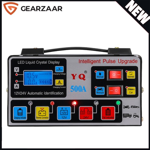 Car battery charger pulse - battery,