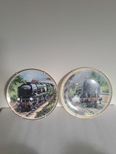 Collectors STEAM TRAIN Plates