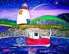 'Starry night In Burry Port'