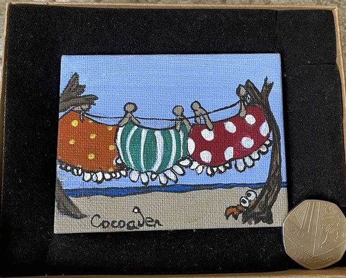 Tiny original acrylic - tiny,