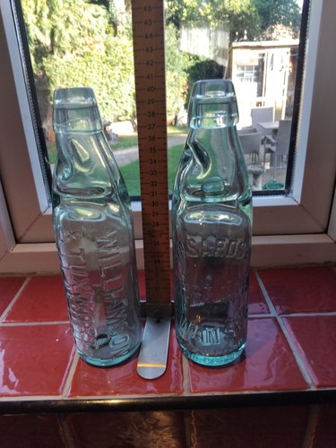 Old codd bottles from - 2,