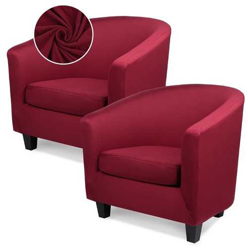 Tub chair slipcovers - 2, piece