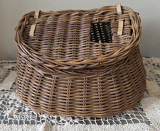 Vintage Wicker Fly Fishing