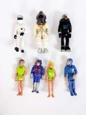 Vintage Fisher Price Adventure People Action Figures inc Scuba Diver Lifeguards