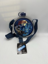 Vintage 1999 Warner Bros Store Batman Thirst For Adventure Metal Canteen - BNWT